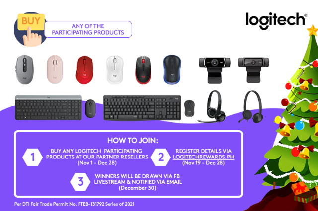 Logitech Work-From-Home Xmas Xtravaganza