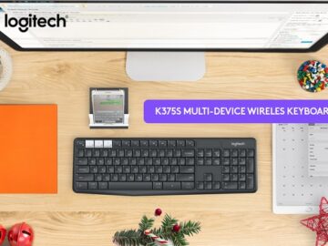 Logitech K375s Multi-Device Keyboard and Stand Combo