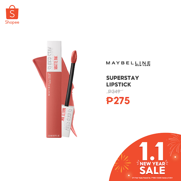 Maybelline SuperStay Lipstick’s