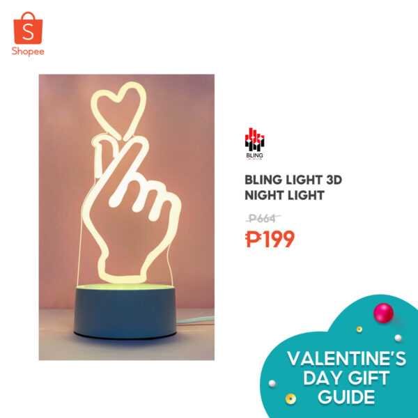 bling light 3d night light