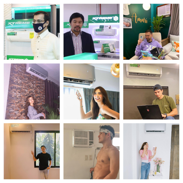 Collage Influencers Aircon