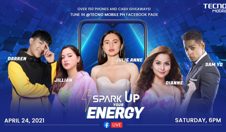 Spark Up Your Energy with TECNO Mobile Livestream Talent Show