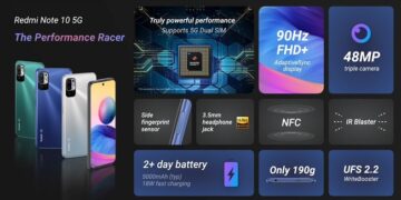 Redmi Note 10 5GSpecs