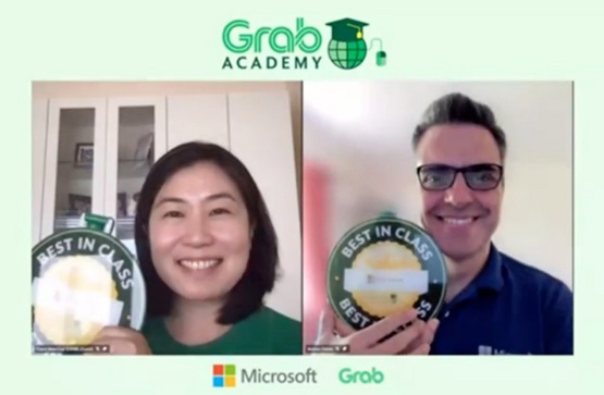 GrabAcademy x Microsoft: Upskilling Delivery-Partners in PH