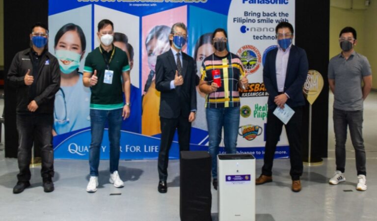 Panasonic Nanoe X Technology& Mandaluyong LGU Tie Up Against Covid