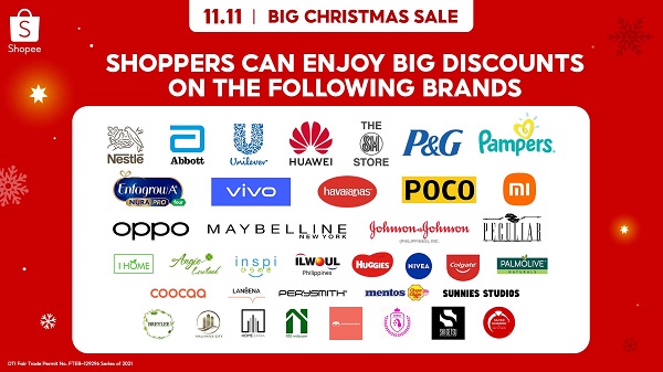 Shopee 11-11 Big Christmas Sale