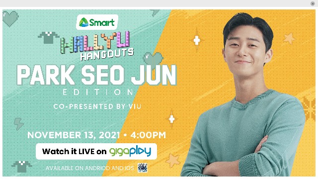 Smart Hallyu Hangouts with Park Seo Jun KV