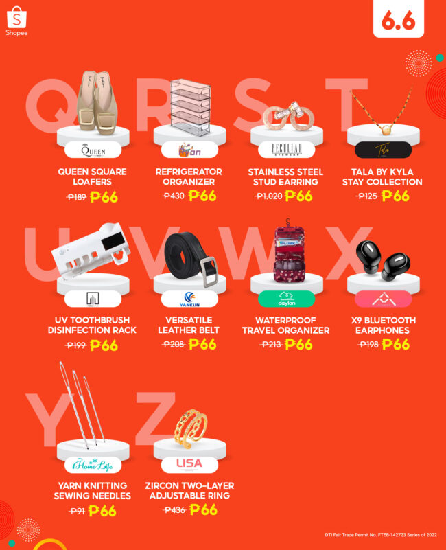 Shopee 6.6 Deals