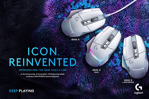 Logitech G502 X Gaming Mouse: ‘Reinvent Your Game’