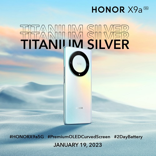 Titanium Silver HONOR X9a 5G