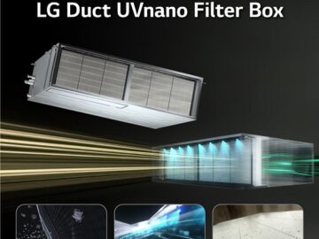 LG Duct UVnano Filter Box