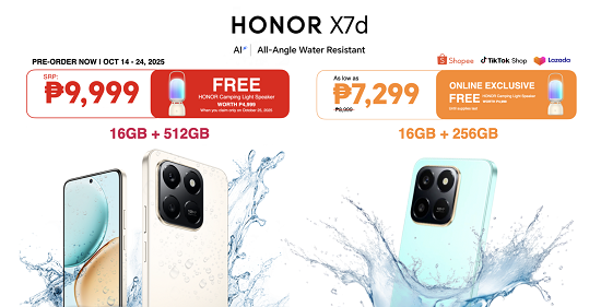 HONOR X7d Philippine Price HONOR X7d Philippine Price