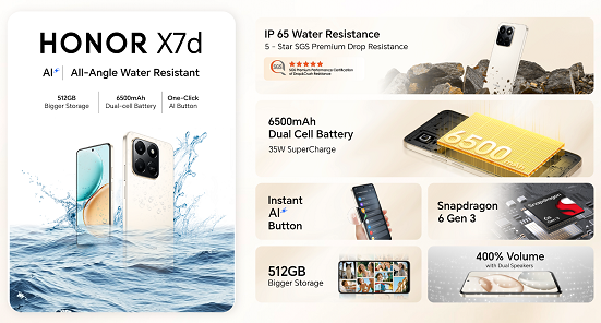 HONOR X7d Specs HONOR X7d Specs