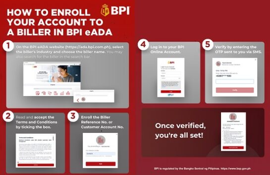 BPI eADA Platform, Streamlines Bill Payments Across Key Merchants ...