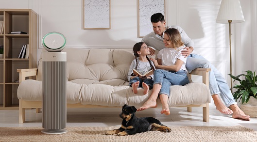 LG AeroBooster Pet: 360° Purification & Smart AirCare