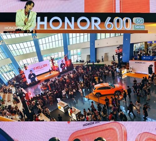 An Orange-y HONOR 600 First Day Sale at Mall of Asia