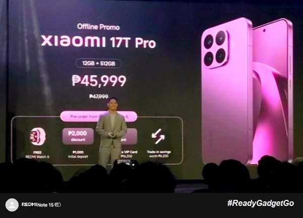 Xiaomi 17T Pro Philippine Price