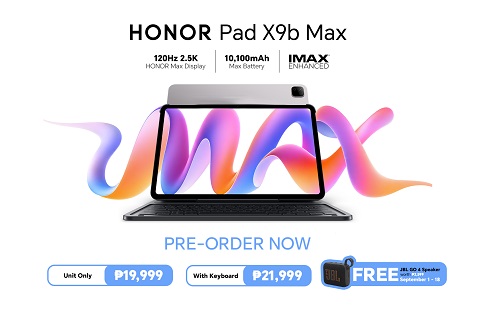 HONOR Pad X9b Max: Launched at P 19,999 Philippine Price
